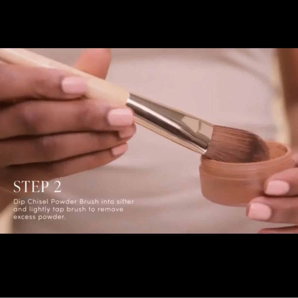Jane Iredale Mineral Powder - shared Honey Bronzer with medium pink (SPF 20)